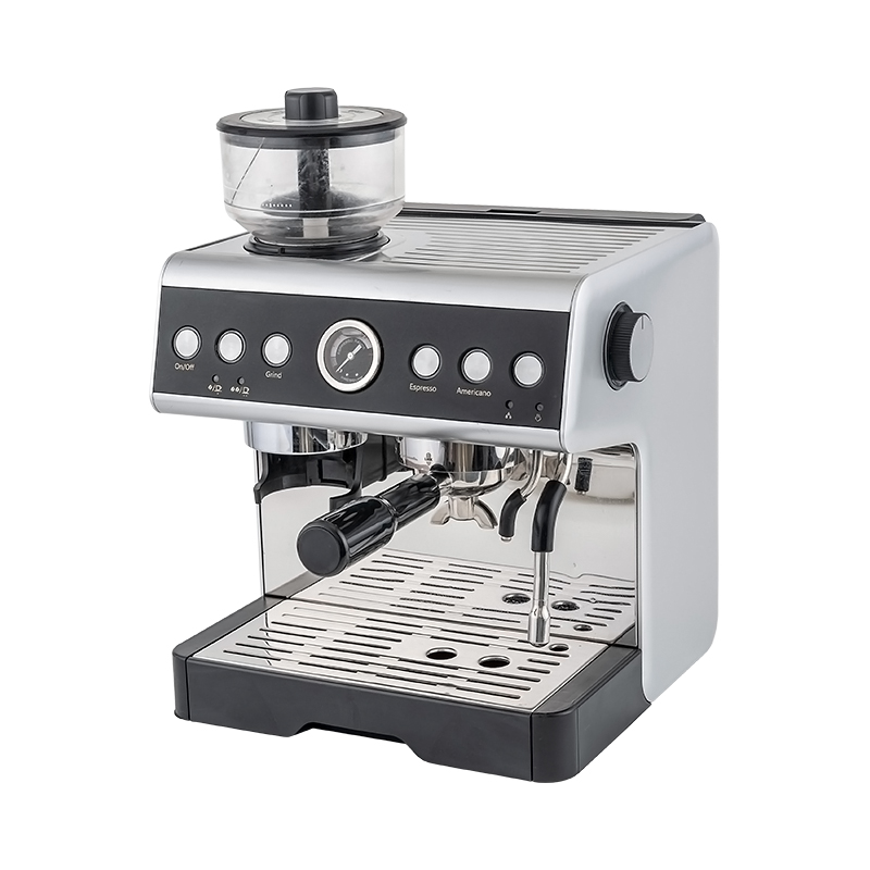 Mesin Espresso Separuh Automatik GGM-18 dengan Pengisar