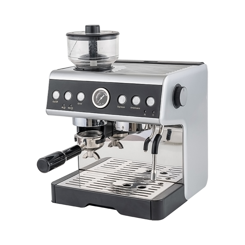 Mesin Espresso Separuh Automatik GGM-18 dengan Pengisar